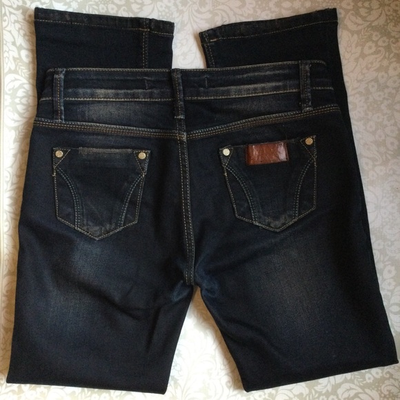 MISS SIXTY Jeans Dark Wash Size 29 Cropped Ankle Hemmed - Picture 4 of 11